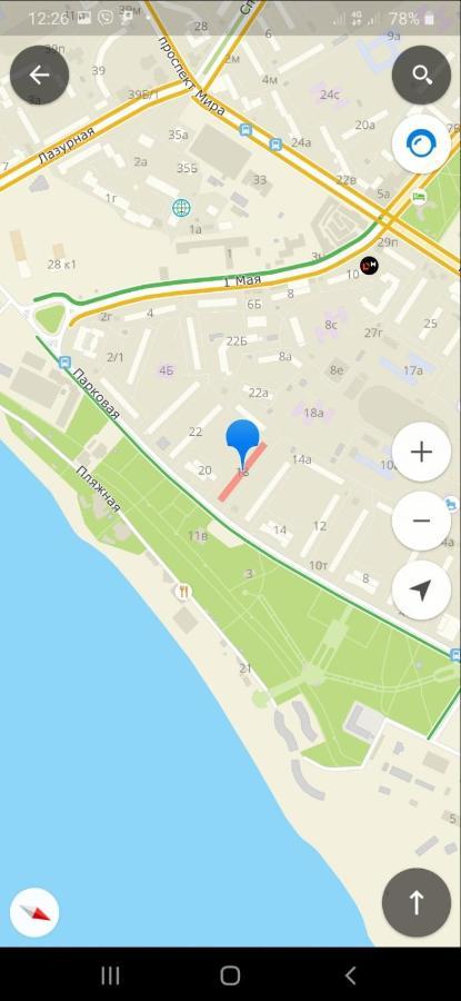 Двухкомнатная Квартира 300М От Моря Ул Парковая 18 Отчетные Док TTchornomorsk Extérieur photo